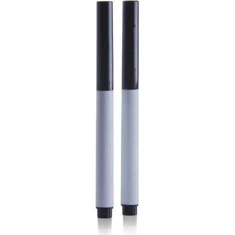 Marker für magnetische Tafel, schwarz, 2er-Set