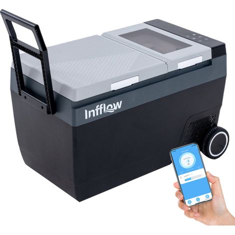 Infflow Kompressor Kühlbox 45L  mit App-Steuerung, Kühlen & Gefrieren & Eisbereiten, ECO/MAX-Modus
-20 °C  20 °C, 12V / 24V, 100-240V (1/2)