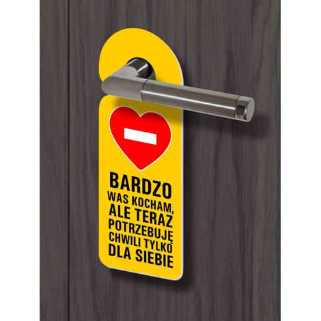 Pendentif pour poignée de porte - un moment POUR vous