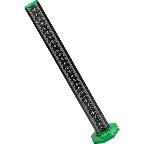 Règle horizontale de nivellement du plafond Niveaux spéciaux Bâton Outils de pose de carreaux muraux Outils de pose pour une installation facile du panneau mural et des carreaux de sol Hauteur (1/5)