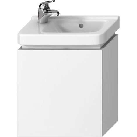 Jika Cubito - Mueble para lavabo 44x48 cm, puerta abatible, blanco H40J4201005001