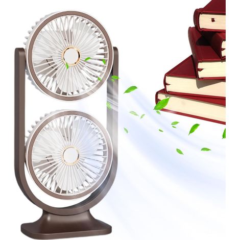 Ventilateur de bureau, petit ventilateur de bureau (1/5)