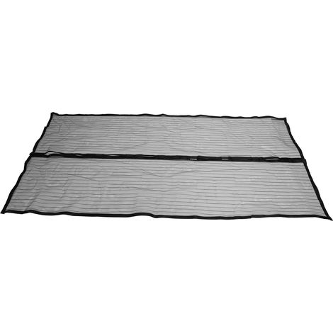 Rideau de porte magnétique à fermeture automatique, moustiquaire pour chambre et cuisine (noir) (1/5)