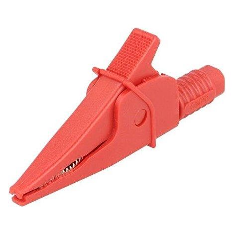 Pinza Cocodrilo Aislada 20A 1KV Color ROJO