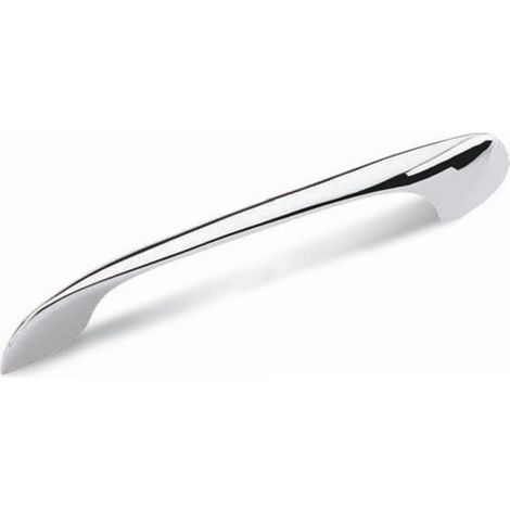 Maniglietta per Mobili in Zama Game UN92 128 mm Nickel Satinato 10pz (1/2)