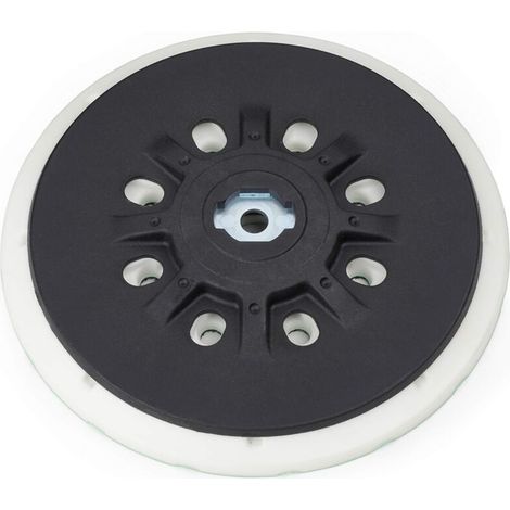Disco abrasivo da 150 mm con aspirazione polveri – filettatura di collegamento M8 – ricambio per disco abrasivo Festool, compatibile con levigatrici roto-orbitali da 150 mm, Bosch, Makita, ecc.