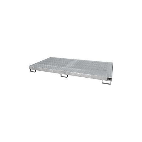 Bauer  Vasca d'appoggio per scaffali  capacità 246 l  lungh x (1/2)