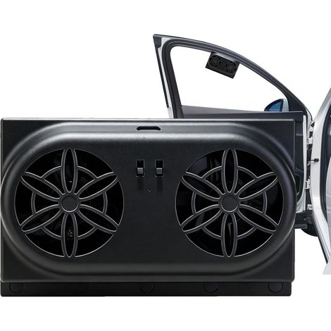 Ventilateur D'Extraction De Fenêtre De Voiture,Souffleur D'air Alimenté Par USB 5 000 Tr/Min,Ventilateur D'Extraction - Pour Véhicule Camion Fenêtre Circulation D'Air Conduite Estivale Road (1/5)