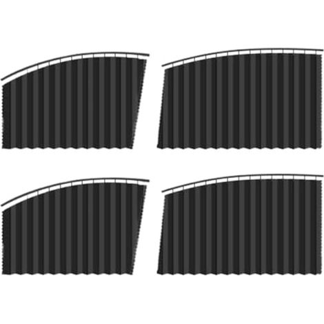 Pare-soleil pour fenêtre latérale de voiture - Bloque occultant magnétique coulissant - Protection solaire de voiture - Pour SUV, van, voyage, trajets quotidiens, longs trajets en voiture (1/5)