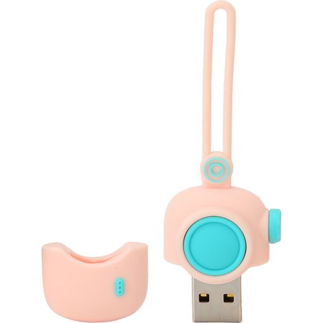 Clé USB 2.0 rose 128 Go, compatible avec les téléphones portables et les ordinateurs. Fonction hot-swap et plug-and-play. (1/5)