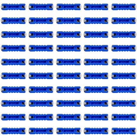 50 Pièces 25A Fusibles Voiture Assortiment, Fusibles Torpille de Voiture, Fusibles de Voiture Continental, pour Voitures Classiques de Style Ancien (1/5)