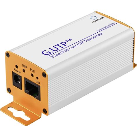 Renkforce RF-GEPOE-100 Rallonge réseau câble patch Portée (max.): 500 m 1 pc(s) 2000 MBit/s avec fonction PoE X932692 (1/5)