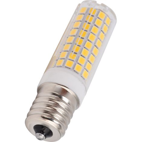 Ampoule LED E17 type « maïs » 1000 lm, 102 LED, dimmable, pour lustre, plafonnier ou applique murale, 110 V, 10 W, blanc chaud (1/5)