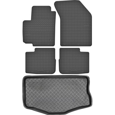 Set di tappetini in gomma per auto e tappetino per bagagliaio per Suzuki Swift IV Hatchback dal 2005 al 2008 (1/5)