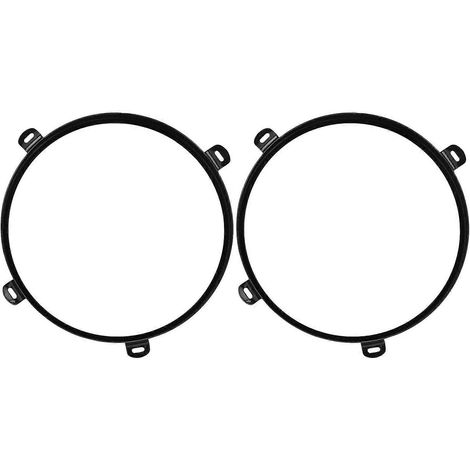2 supports de fixation ronds pour phares LED 7 pouces pour Wrangler JK TJ 07-17 (1/5)