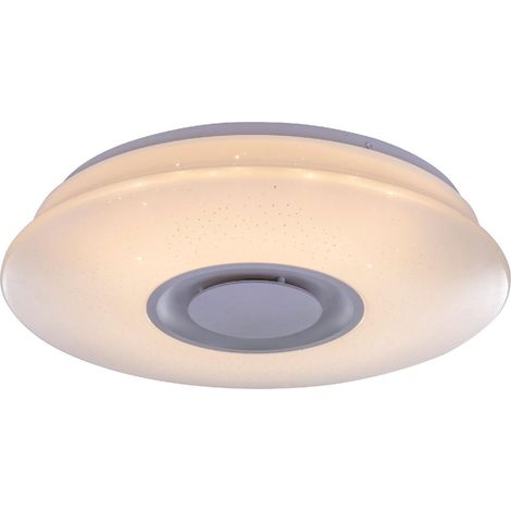 Globo LED Deckenleuchte mit Bluetooth Lautsprecher 12 W Ø 36 cm Deckenlampe (1/3)