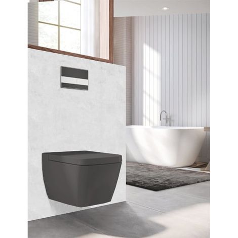 Panneau mural Decofast - Cosy - pour habillage Bâti-support - 1500 x 1200 x 3 mm - Ciment clair - Lazer (1/2)