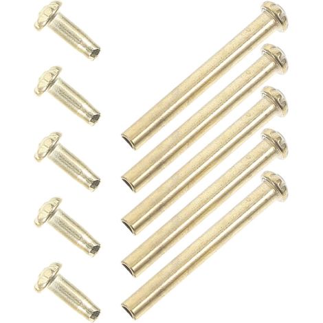 Rivets en Métal et Écrous 5 Sets Kit de Réparation pour Ventilateur Pliant Style Élégant pour Réparations DIY (1/5)