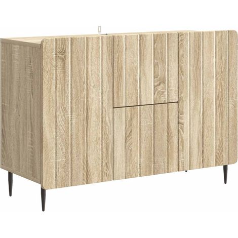 Aparador Roble Sonoma 89 x 34,5 x 62 cm Madera de Ingeniería vidaXL