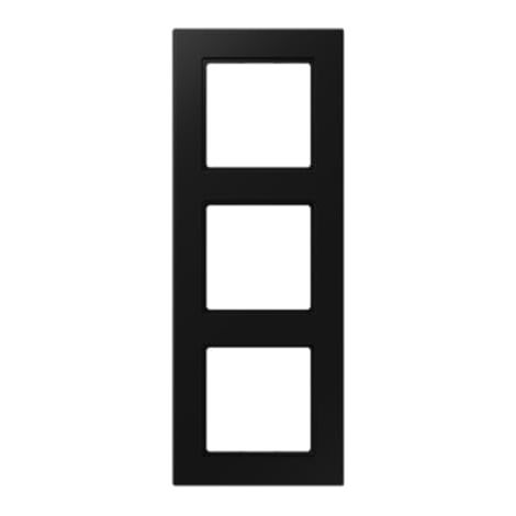 TRIPLE CADRE A 550 NOIR MAT (RÉFÉRENCE : JUNG A5583BFSWM)