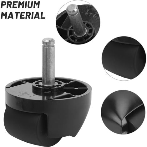 Ortviai Roulettes avant pour robot aspirateur Proscenic M6 PRO – Roulement ABS résistant et facile à installer (1/4)