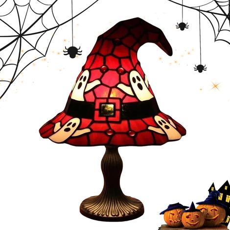 Lampe Halloween Lumières de Chapeau de Sorcière Gothique (1/5)