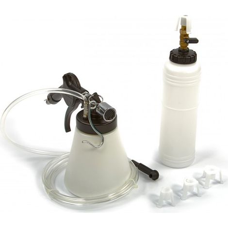 Kit de purge de frein à vide professionnel – Avec clés à douille – Pour liquide de frein – Accessoire d’entretien pour tous véhicules