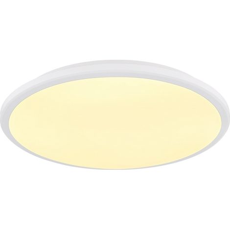 Globo Xander Plafonnier encastré LED blanc mat 3000K