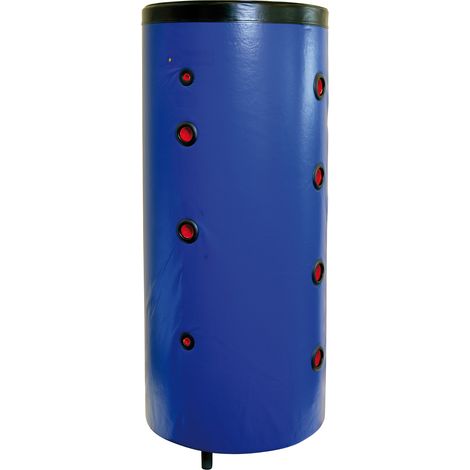 Thermador – Bouteille de mélange acier 500 L sur pieds – 8 piquages filetés – Isolation polyuréthane pour efficacité thermique – Découplage hydraulique (1/2)
