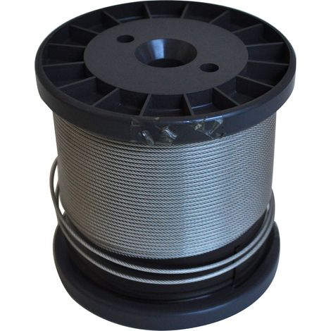 Câble métallique en Acier inoxydable, 12 mm x 100m, 18kg ( Prix pour 1 )