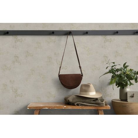 Papier peint intissé Béton Alexis 1005 x 52cm Gris, beige (1/3)