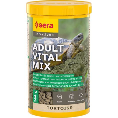 Sera Schildkrötenfutter Tortoise Adult Vital Mix 1 L