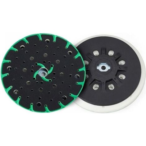 Disque Abrasif 150 mm avec Aspiration, 49 Trous, Fixation Velcro Puissante, Filetage M8, pour Ponçage de Surfaces Plates et Courbes (1/5)