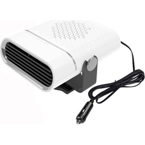 Chauffage soufflant pour Voiture 24V Portable Pare-Brise Dégivreur 2 en 1 Chauffage et Ventilateur d CHAUFFAGE D\'APPOINT POUR VEHI (1/5)