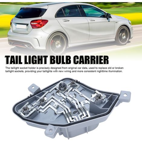 Boccola per fanale posteriore sinistro per Mercedes-Benz Classe A W176 A160 A180 A200 A220 A250 - Supporto lampadina in ABS (1/5)