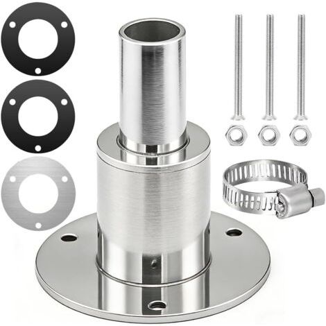 Tuyau d'échappement diesel - 24 mm - En acier inoxydable - Pour chauffage auxiliaire - Pour camion, bateau, voiture, tuyau droit (1/5)