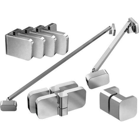 Ravak Brilliant - Kit de montage B SET pour BSDPS 110 L, chrome D01000A080 (1/5)