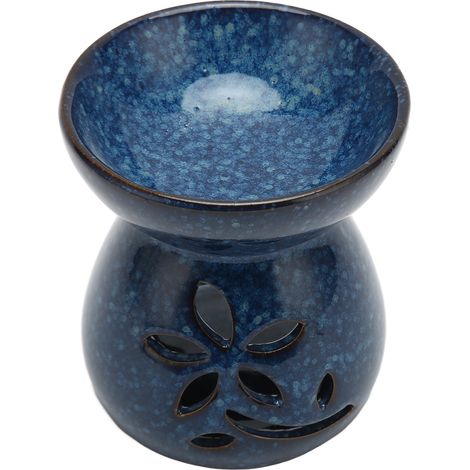 Brûleur d'huile en céramique, porte-bougie chauffe-plat, diffuseur d'arôme pour huiles essentielles et encens, vase décoratif pour maison, 1 pièce (1/5)
