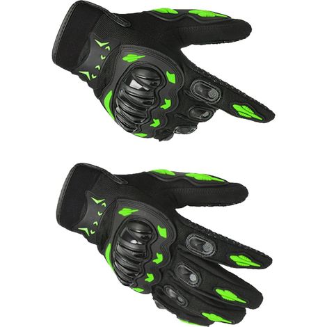 de Vélo en Nylon Respirant à Doigt Complet avec Protection des Articulations pour Les Sports d'équitation en Plein Air (1/5)