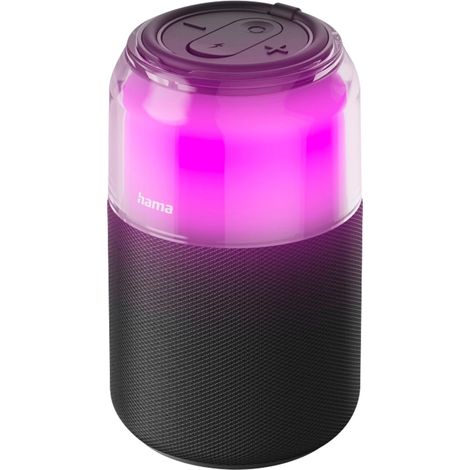 Enceinte Bluetooth portable HAMA "Can Speaker", Noir, 5 W