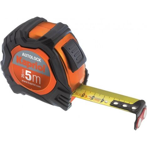 Flessometro autolock largh. nastro mm.25 – lunghezza mt. 5