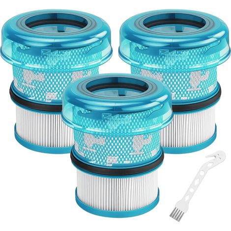 Filtre HEPA de remplacement pour aspirateurs Dyson V16 Piston Animal et Dyson V16 Piston Animal Submarine DS60 (aspirateur eau et poussière) – Lot de 3 filtres + 1 brosse de nettoyage (1/4)