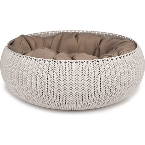 „Cozy“ Haustierbett 50X22 cm Beige