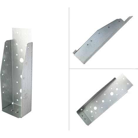 Support de poteau lourd sans lèvre pour poutres de 7.5 x 25 cm - (1/3)