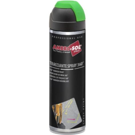 FPLUS spray marcador verde 500 ml , Spray Marcador de Obra 360° 500 ml
Pintura en spray específica para marcar mampostería, pavimentos, asfalto, hormigón y madera. El producto tien