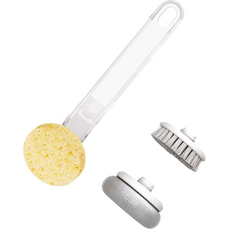 3-in-1 Long-Handled Kitchen Dish Brushes for (1/5)