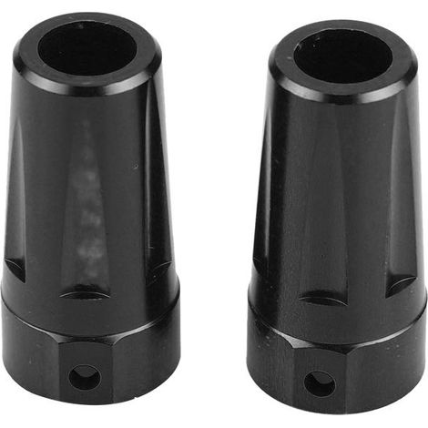 Joints de direction en alliage d'aluminium pour voiture RC Axial 90026 Rock Racer Crawler (Noir) (1/5)