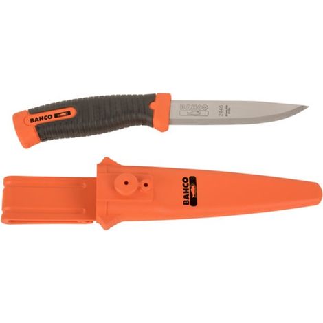 BAHCO bahco cuchillo mul acero inox 220mm hohade 100mm+funda 2446
