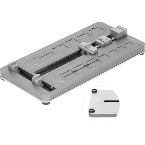 Support de réparation PCB en alliage d'acier TE-079, fixation pour carte mère téléphone, étau de soudure maintenance, support de montage robuste. (1/5)