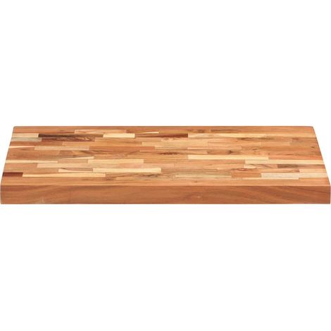 vidaXL Tabla de cortar de madera maciza de acacia 60x40x4 cm (1/2)